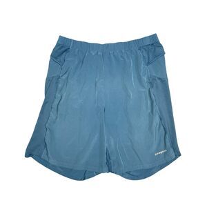 Patagonia Men’s Strider Lined Shorts Blue Running Outdoor Size Medium 7” Inseam